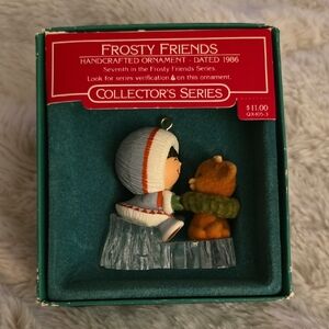 Frosty Friends Collector's Ornament 1986